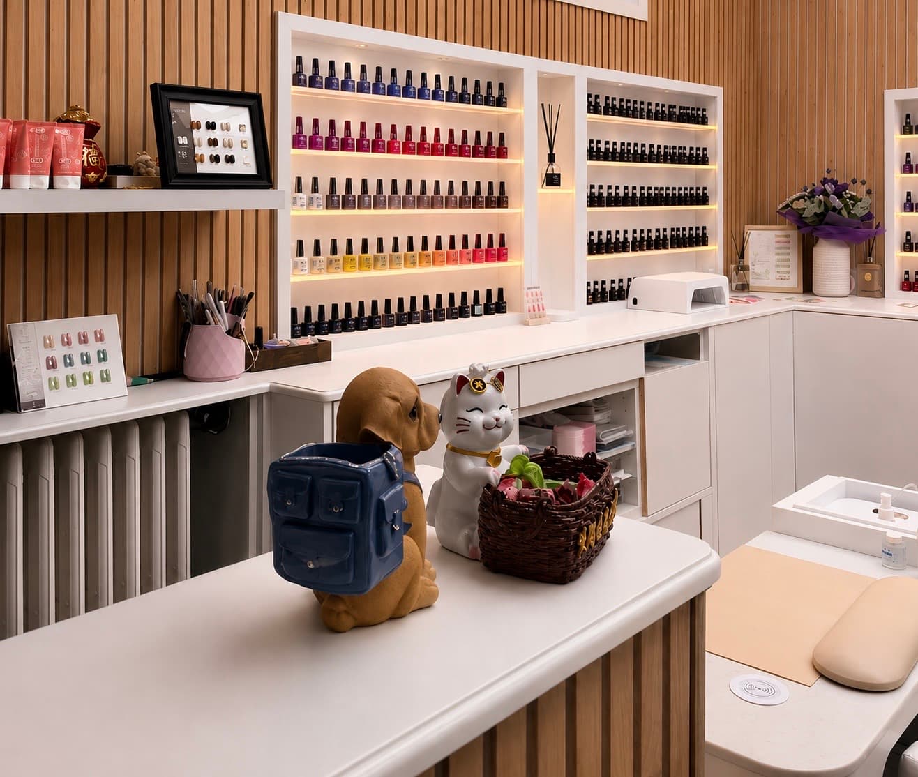 L'espace de travail - Éclat de Beauté Paris 20